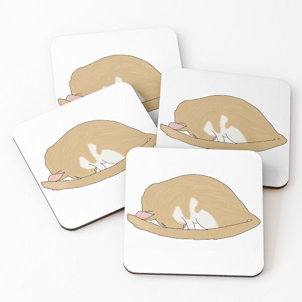 Item preview, Cute sleeping golden gerbil designed and sold by Becky-Marie.