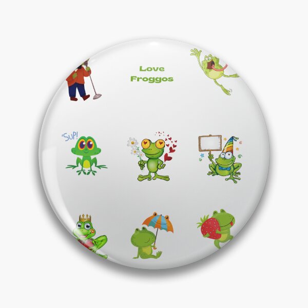 Item preview, Funny cute Frog pack designed and sold by ZoesAttic.