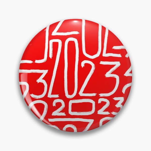 Item preview, Pattern with and drawn 2023 number. New year typography. Simple kids drawing style. designed and sold by hmorena.