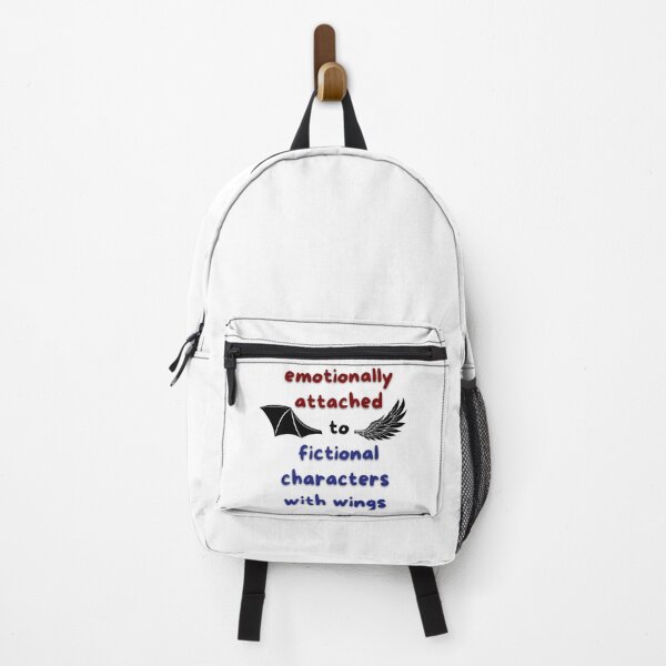 Item preview, Emotionally attached to fictional characters with wings - White Version designed and sold by AR-Daydreams.