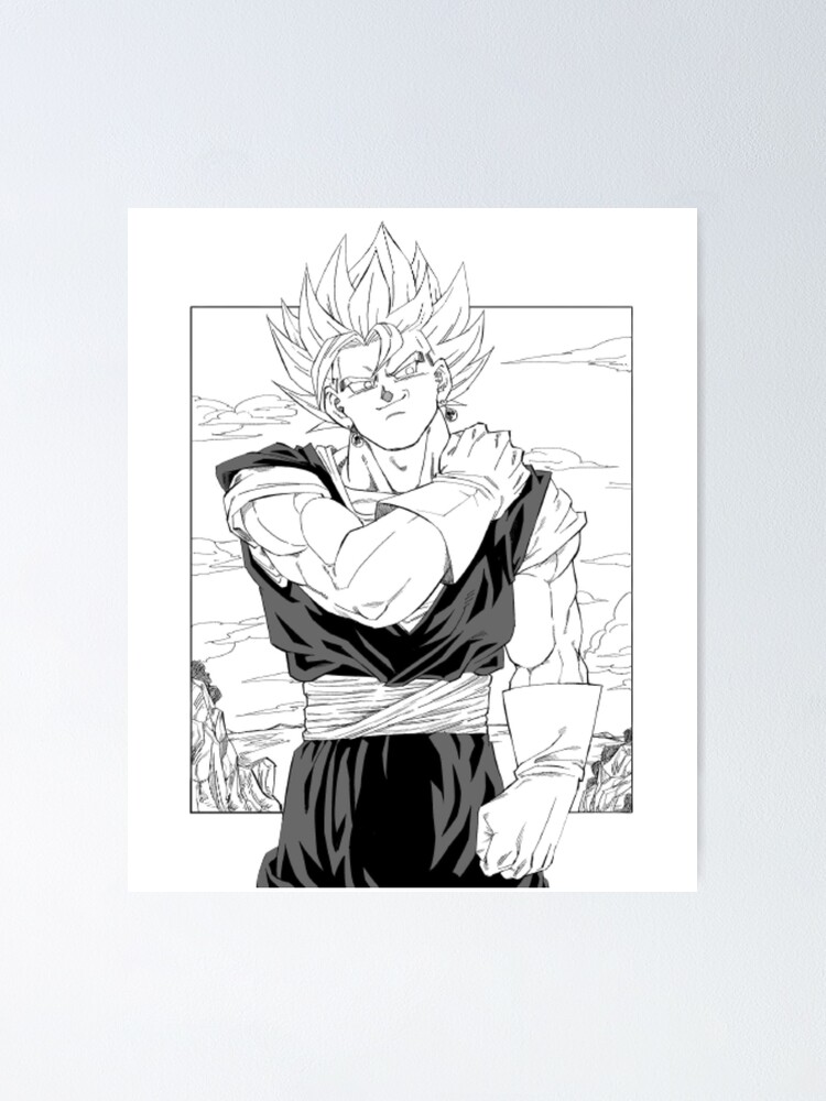 BLACK FREEZER vs GOGETA  DRAGON BALL SUPER MANGA 