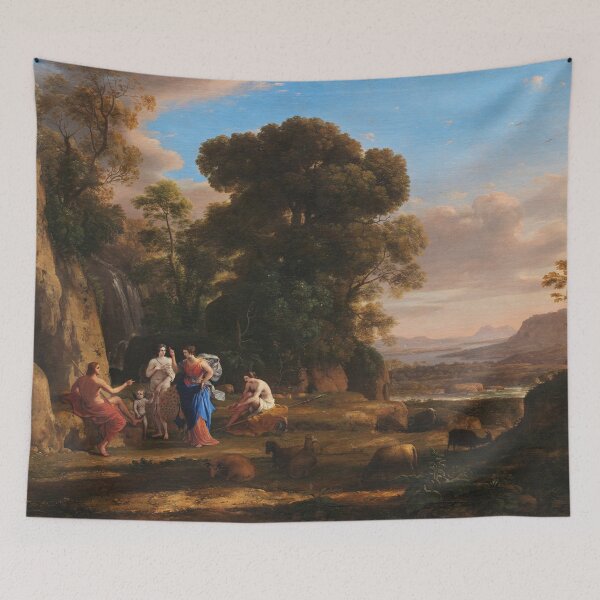 Item preview, The Judgment of Paris | Claude Lorrain | 1646 Greek Mythology Art designed and sold by CJET.