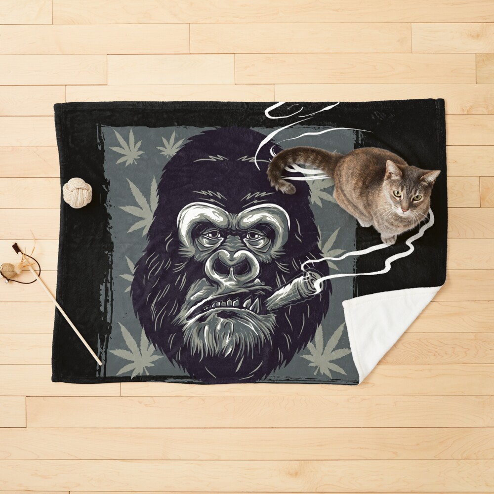 Smoking Gorilla Rugs Abstract Gorilla Rugs Smoking Monkey 