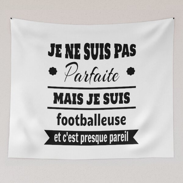Item preview, Not perfect but soccer player humor designed and sold by la-petite-folie.