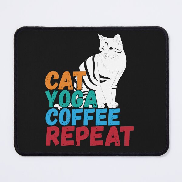 Item preview,  Cat and Yoga and Coffee lover :Yoga Lover Quotes  designed and sold by remonss.
