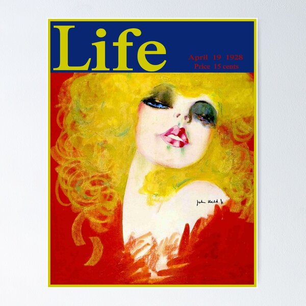 Item preview, LIFE : Vintage 1928 Magazine Cover Advertising Print  designed and sold by posterbobs.