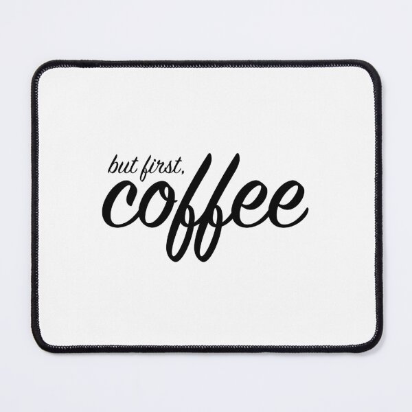 Item preview, But First Coffee black designed and sold by Ambilart1.