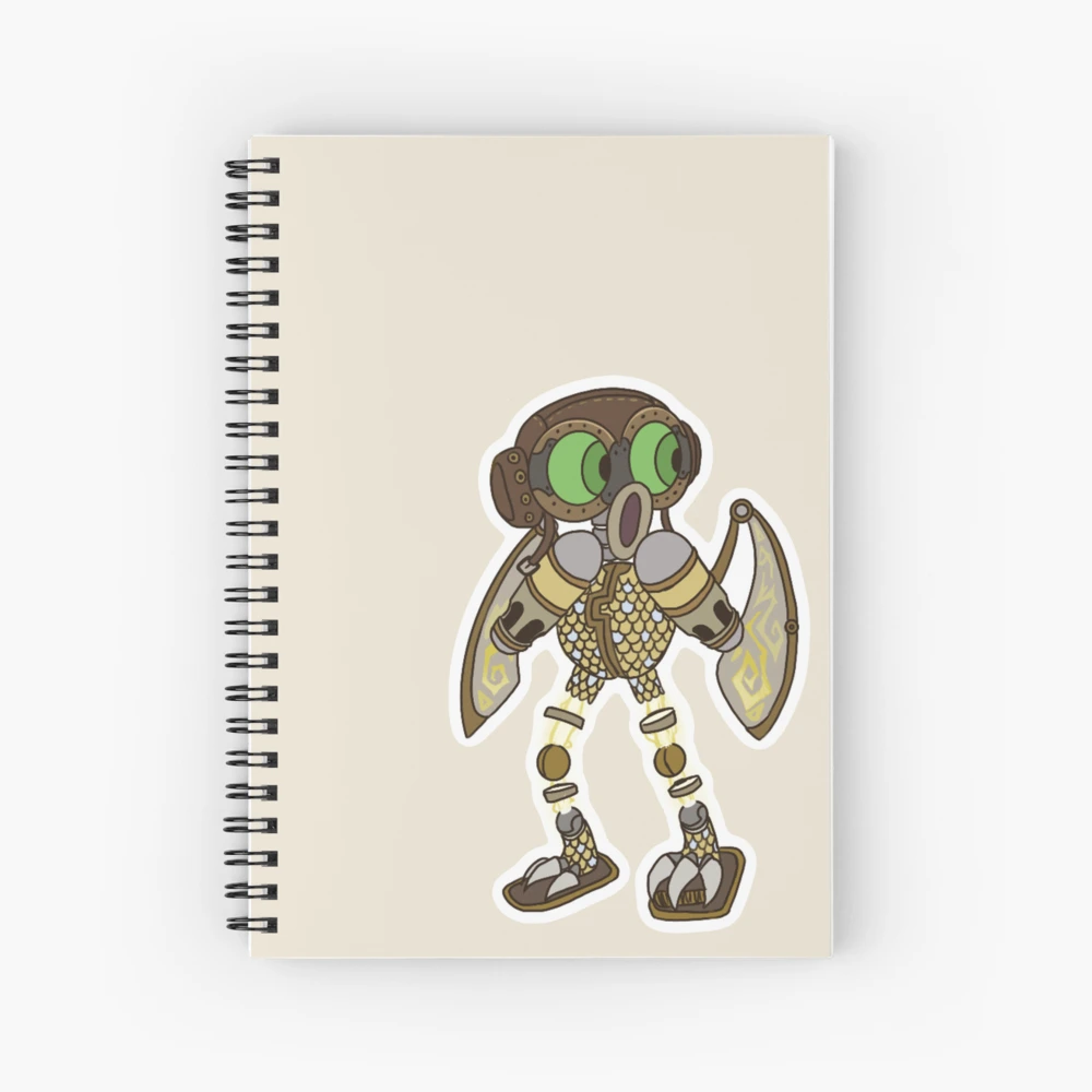 Ice Epic Wubbox Spiral Notebook for Sale by Cosmos-Factor77