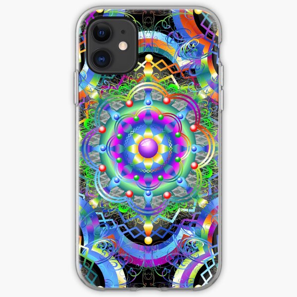 Mandala Universe Psychedelic iPhone Soft Case