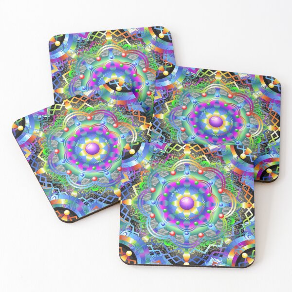 Item preview, Mandala Universe Psychedelic  designed and sold by BluedarkArt.