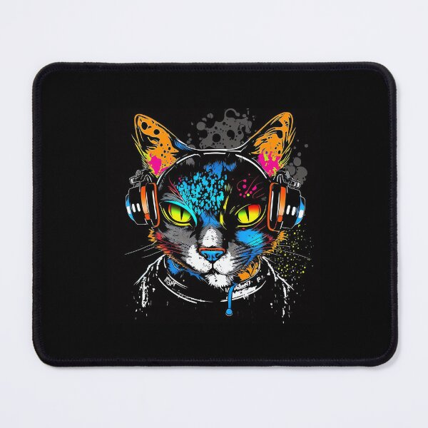 Item preview, cat hears music designed and sold by MAV-Arts.