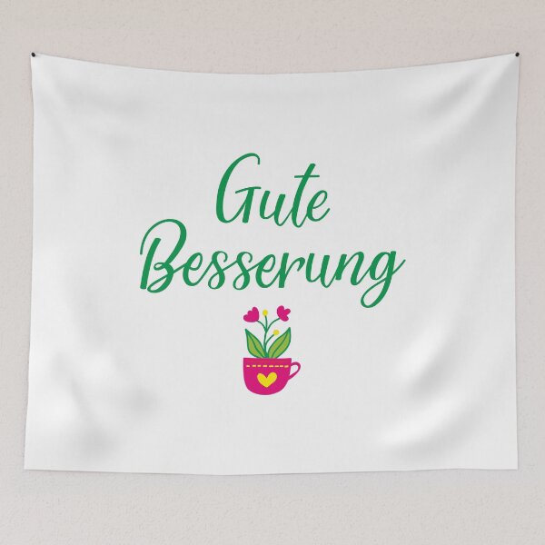 Item preview, Gute Besserung. German text: Get well soon.  designed and sold by pidzam4e.