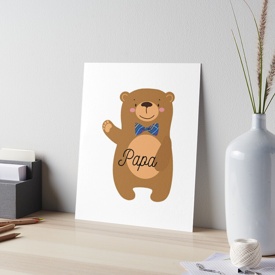 FATHER'S DAY - PPDMS - PROUD PAPA BEAR – Bethesda Fine Stationery