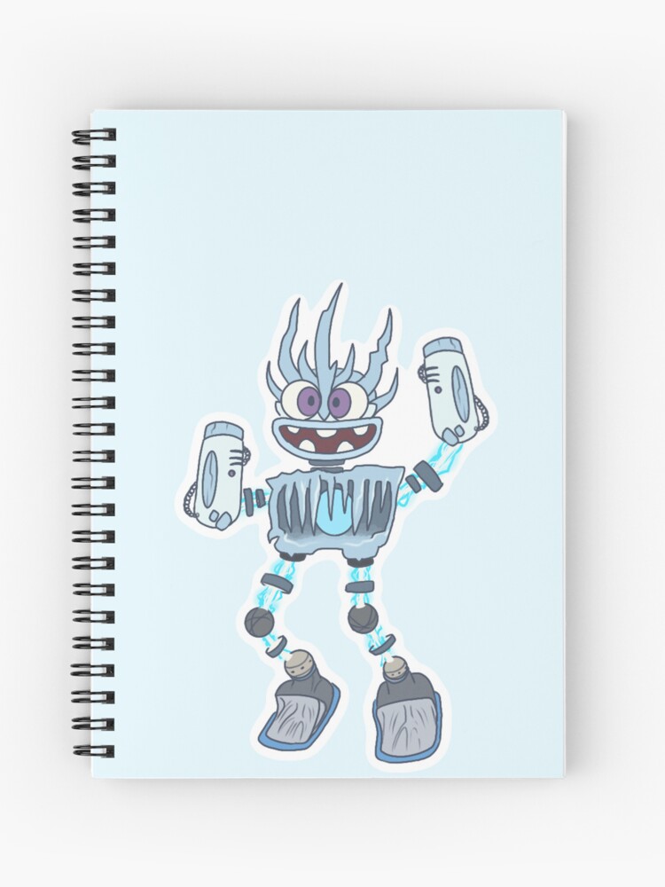 Ice Epic Wubbox Spiral Notebook for Sale by Cosmos-Factor77