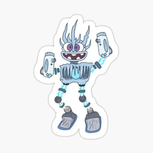 Ice Epic Wubbox Sticker for Sale by Cosmos-Factor77