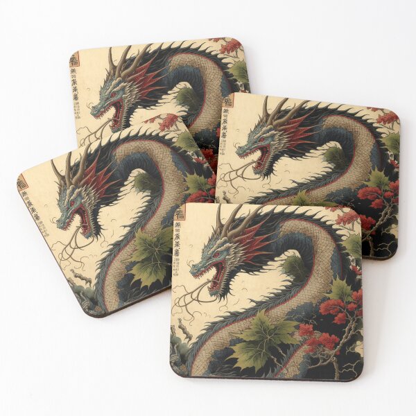 Item preview, Japanese Dragon Serpent designed and sold by GummywormDesign.