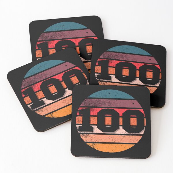 Item preview, 100 Number Vintage Retro Sunset One-Hundred Years Old Men Women Birthday Squad designed and sold by 27th-Tee.