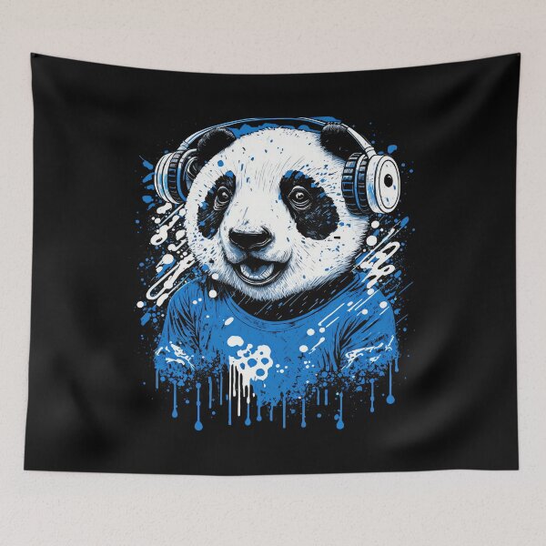 Item preview, Panda listens to music designed and sold by MAV-Arts.