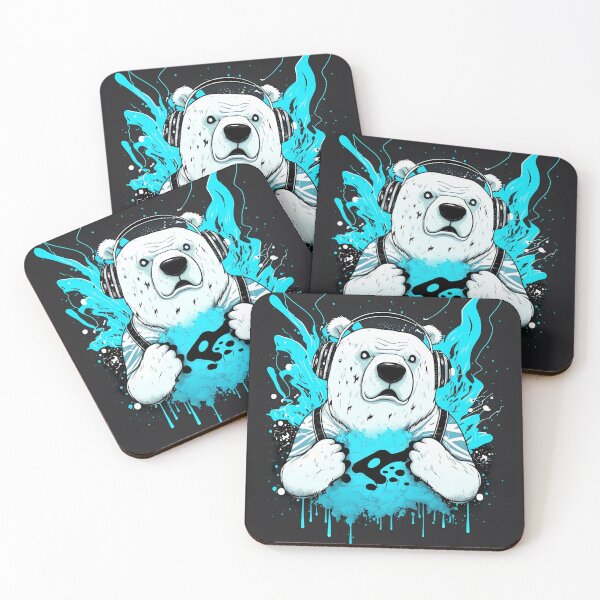 Item preview, Polar bear listens to music designed and sold by MAV-Arts.