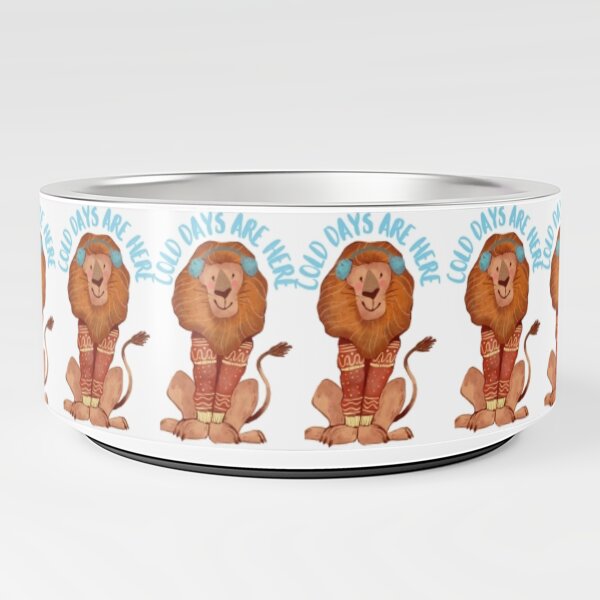 Big Cat in Sweater ♥ Pet Bowl