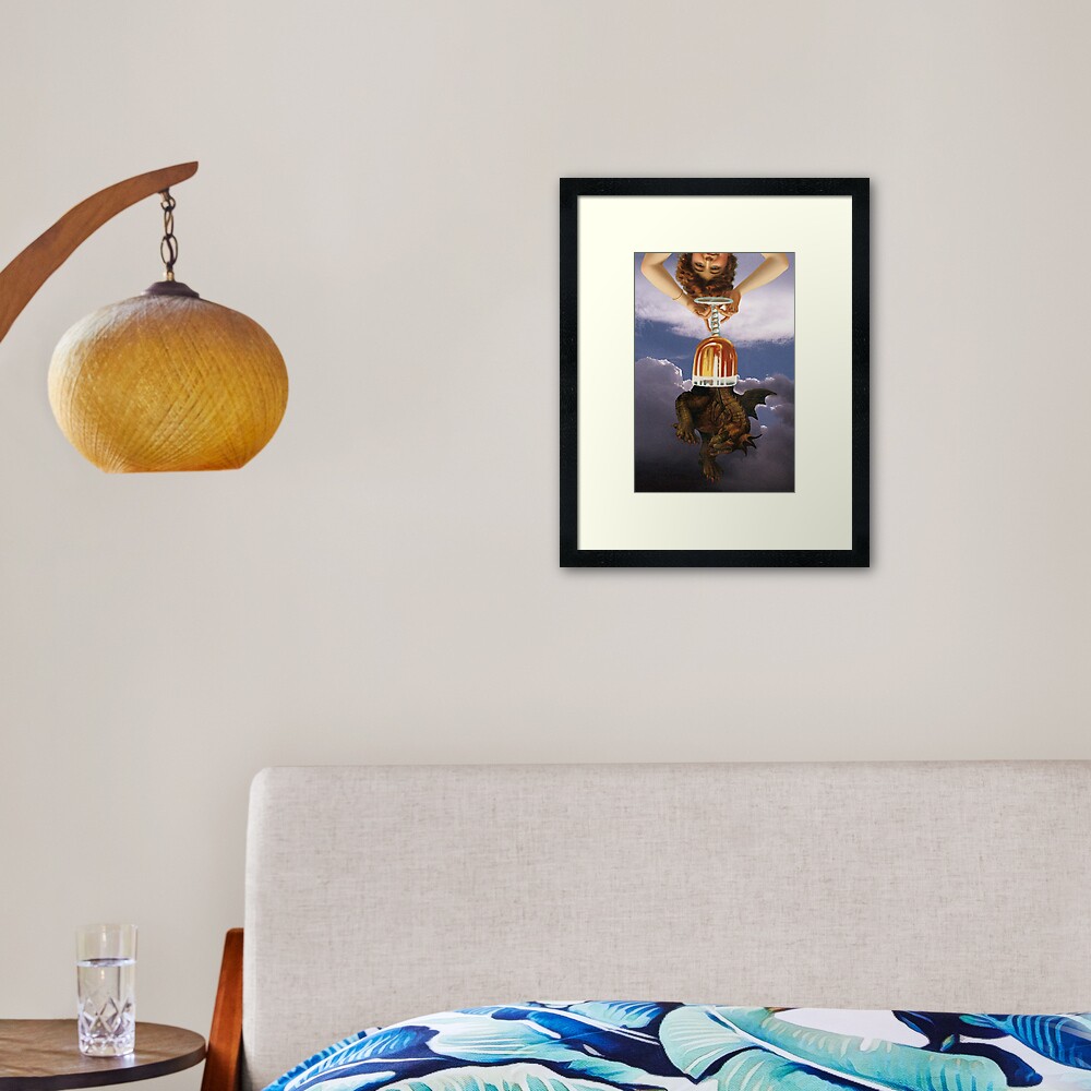 Item preview, Framed Art Print designed and sold by WildRootsArt.