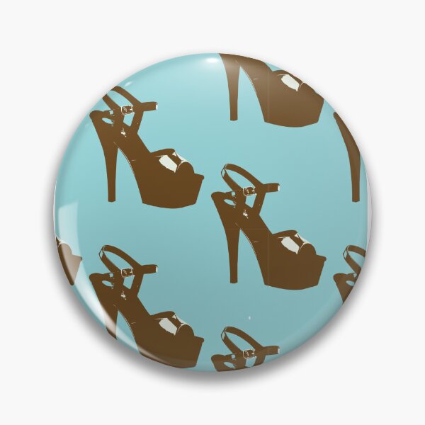 Item preview, Colorful heels Pattern Inspired Poster designed and sold by Soratern.