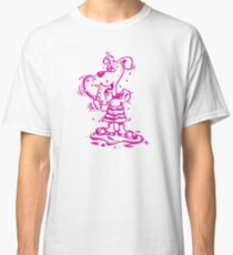 Funny Goofy Pup Tshirt Classic T-Shirt
