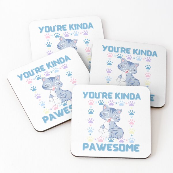 Item preview, You're Kinda Pawesome - Cute Kitten designed and sold by WisdomInspired.