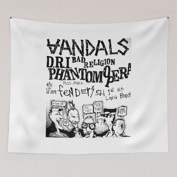 Item preview, The Vandals Punk Show Flyer designed and sold by Dennis Purcell.