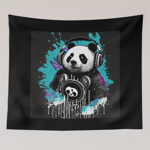 Item preview, Panda listens to music designed and sold by MAV-Arts.