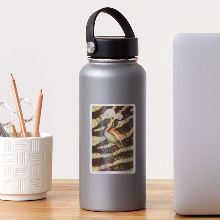 Item preview, Holographic Sticker designed and sold by WildRootsArt.