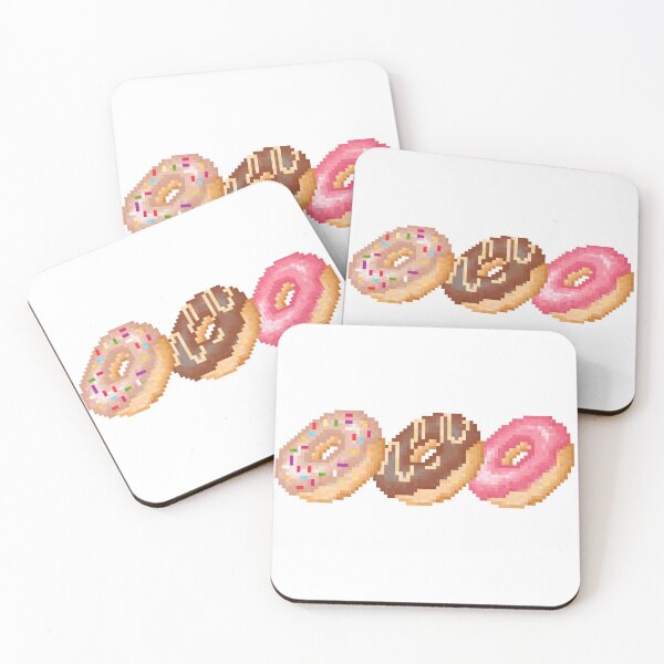 Item preview, Retro Pixel Donuts designed and sold by 8BitTrip.