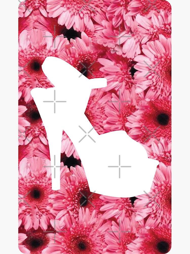 "Colorful heels Pattern Inspired V3" Sticker for Sale by Soratern