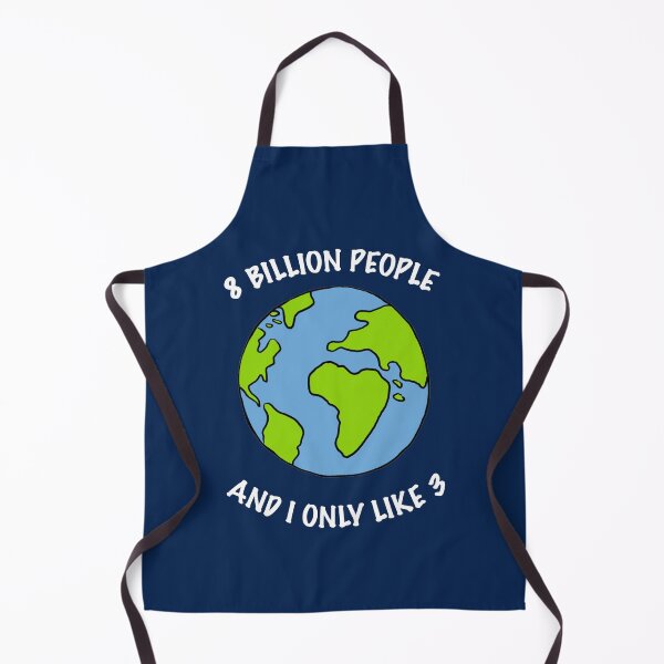 Item preview, 8 BILLION PEOPLE AND I ONLY LIKE 3, Funny Population Meme  designed and sold by Ambilart1.