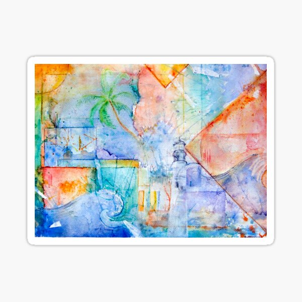 Water & Color Sticker