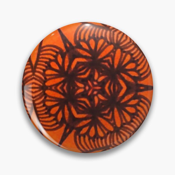 Item preview, Hot Orange Blossoms  designed and sold by debutpagesart.