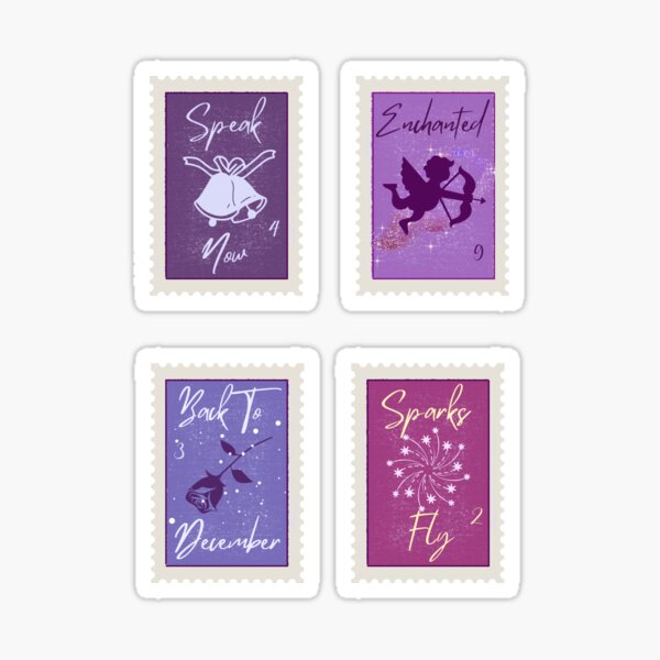 Speak Now Stamps Sticker