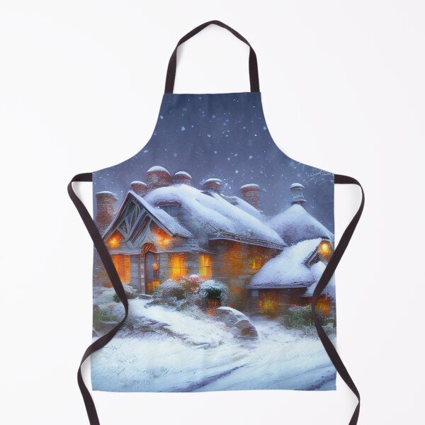 Item preview, Winter landscape with Cabin designed and sold by Alt-Art-Digital.