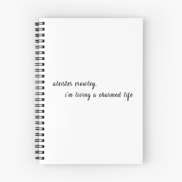 Item preview, aleister crowley, i'm living a charmed life designed and sold by o f* ck.