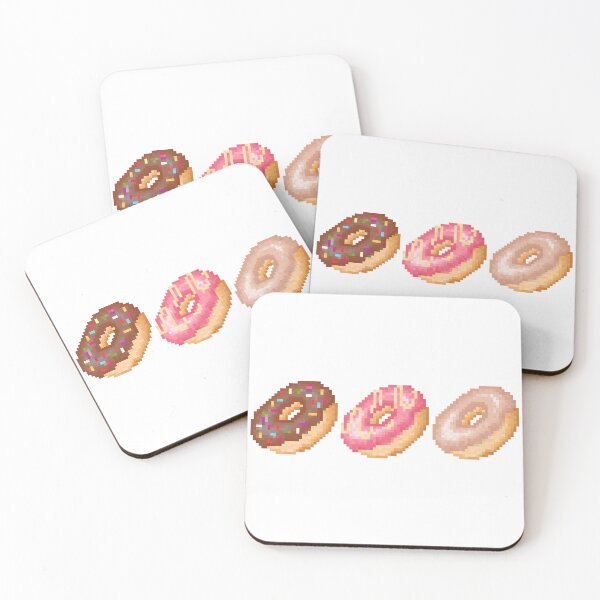 Item preview, Retro Pixel At Donuts designed and sold by 8BitTrip.