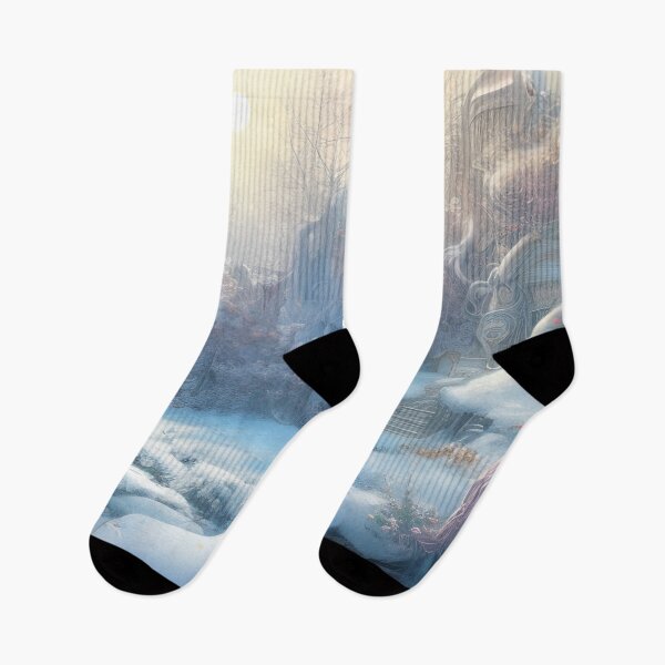 Item preview, Winter landscape designed and sold by Alt-Art-Digital.