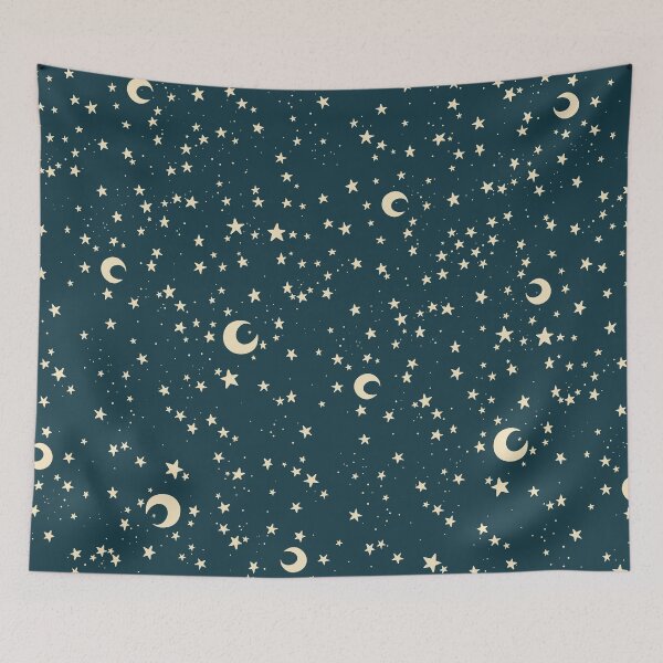 Item preview, Dark Moon & Stars - Original Pattern designed and sold by Royal Sass.