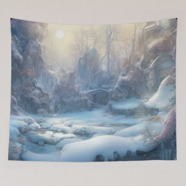 Item preview, Winter landscape designed and sold by Alt-Art-Digital.
