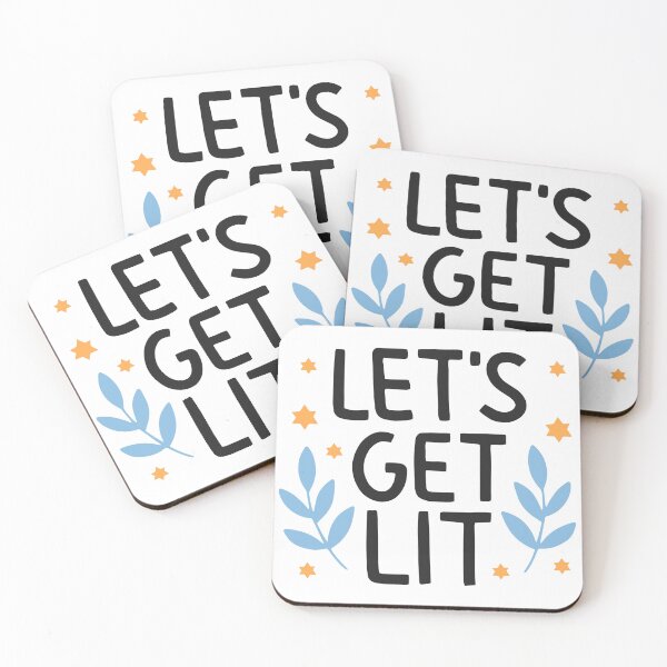 Item preview, Lets Get Lit- Hanukkah designed and sold by SturgesC.