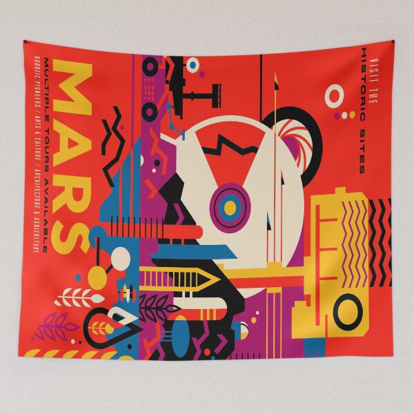 Item preview, Tour of Mars designed and sold by HeadRubble.