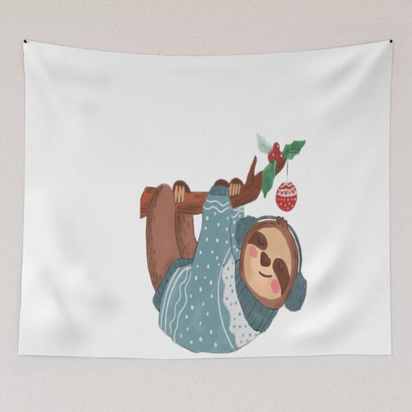 Item preview, Cute Christmas Sloth  designed and sold by Julia McMullen.
