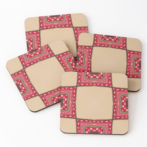 Item preview, Granny Strawberry Squares designed and sold by debutpagesart.