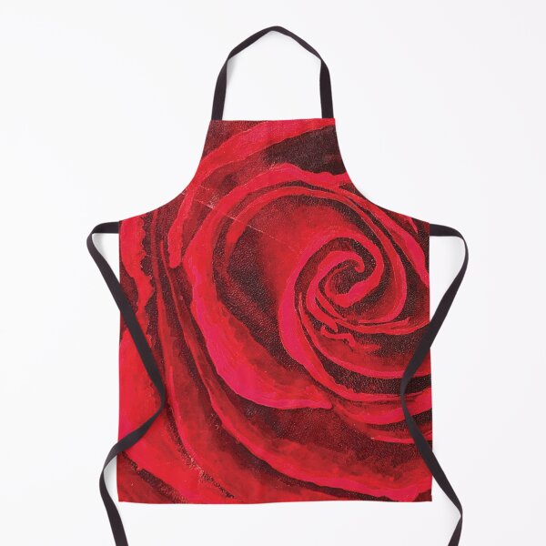 Item preview, Red Rose Painting on Moose Rawhide designed and sold by drumweaver.