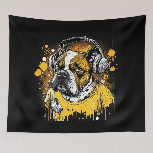 Item preview, dog hears music designed and sold by MAV-Arts.