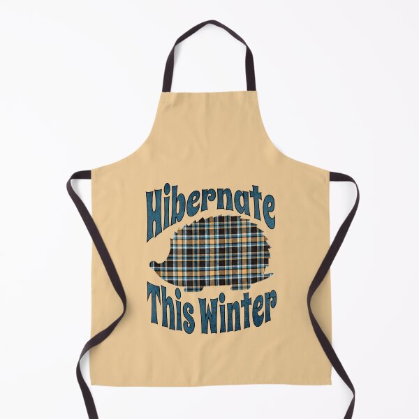 Item preview, Hibernate This Winter Plaid Hedgehog designed and sold by ALesterDesign.